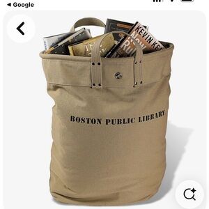 Boston Public Library Canvas Tote Bag